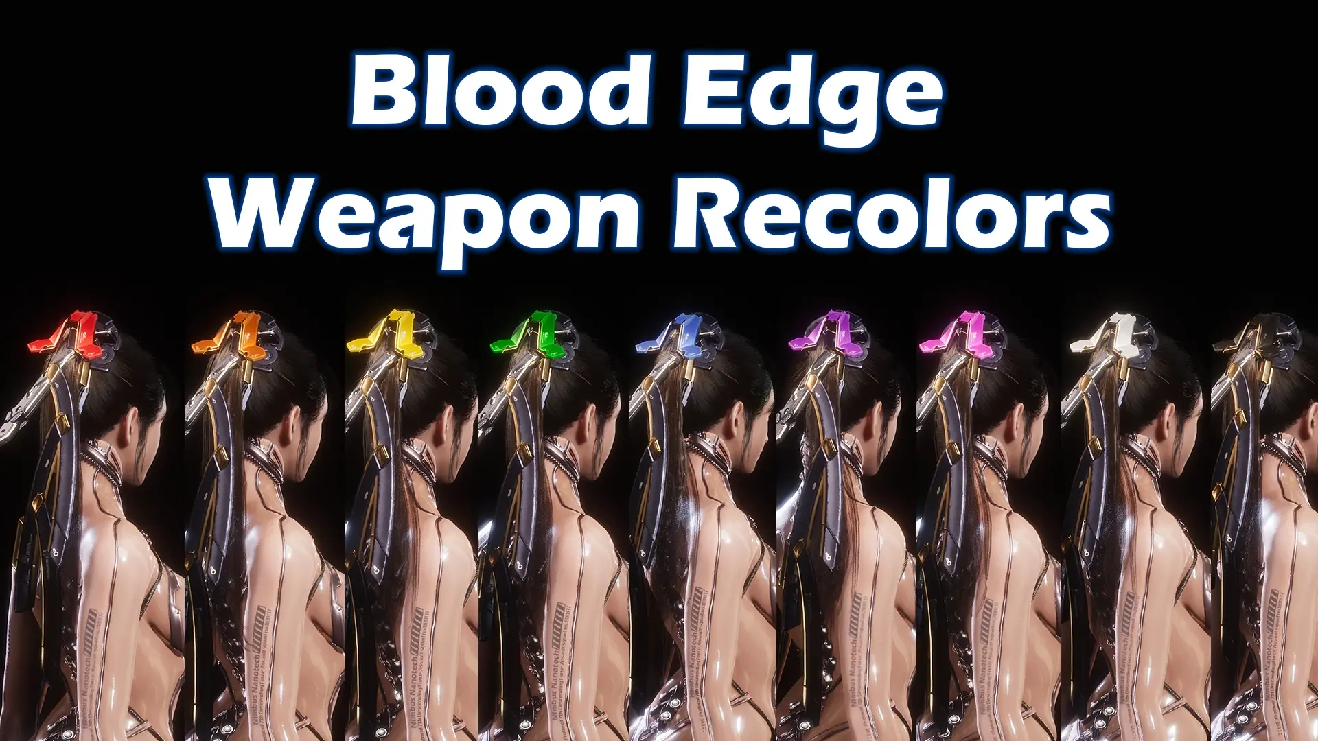 Blood Edge Weapon Recolors