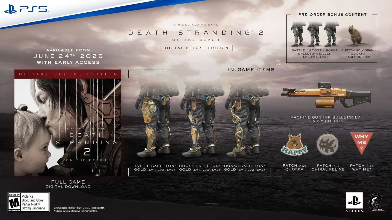 Death Stranding 2 Editions Comparison