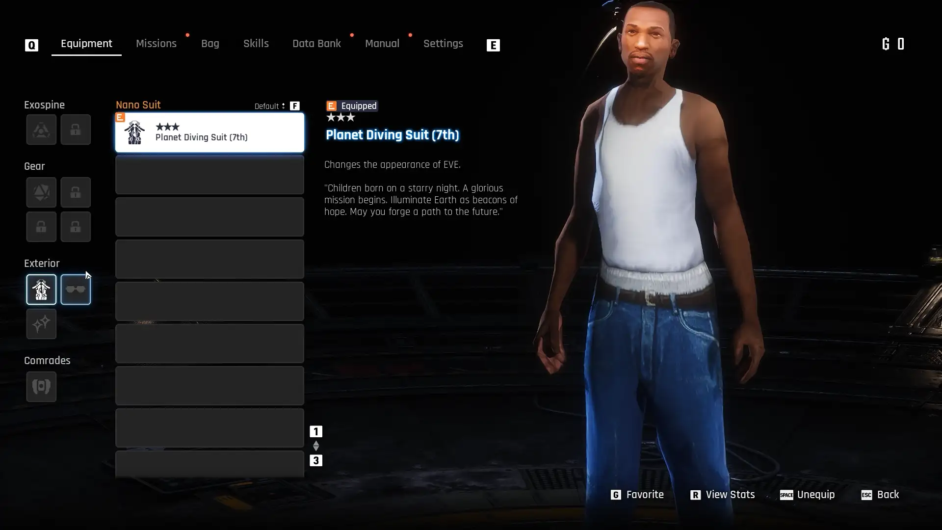 CJ mod Stellar Blade full facial expressions